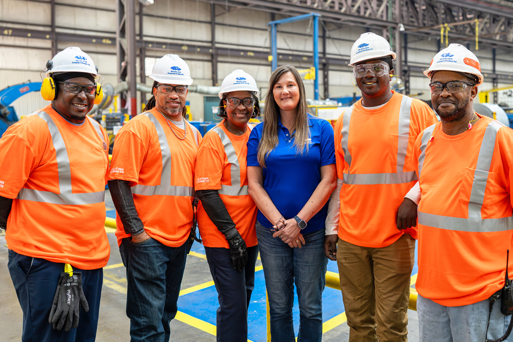 BlueScope team members